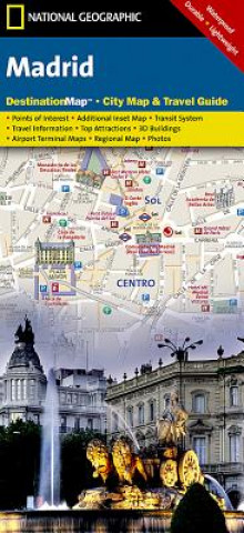 Tiskovina Madrid National Geographic Maps