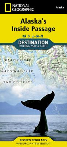 Tiskanica Alaska's Inside Passage National Geographic Maps