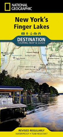 Materiale tipărite Finger Lakes National Geographic Maps