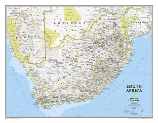 Materiale tipărite South Africa Classic, Tubed National Geographic Maps