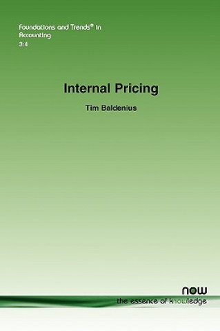 Könyv Internal Pricing Tim Baldenius