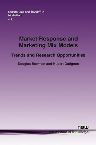 Könyv Market Response and Marketing Mix Models Hubert Gatignon