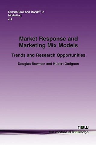 Książka Market Response and Marketing Mix Models Hubert Gatignon