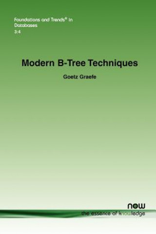 Kniha Modern B-Tree Techniques Graefe Goetz