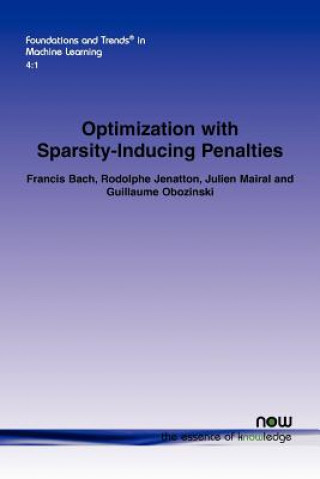 Könyv Optimization with Sparsity-Inducing Penalties Francis Bach