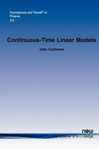 Carte Continuous-Time Linear Models John Cochrane