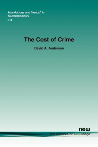 Kniha Cost of Crime David A. Anderson