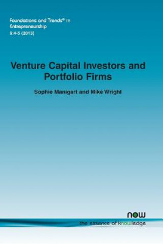Kniha Venture Capital Investors and Portfolio Firms Sophie Manigart