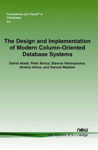 Carte Design and Implementation of Modern Column-Oriented Database Systems Daniel Abadi