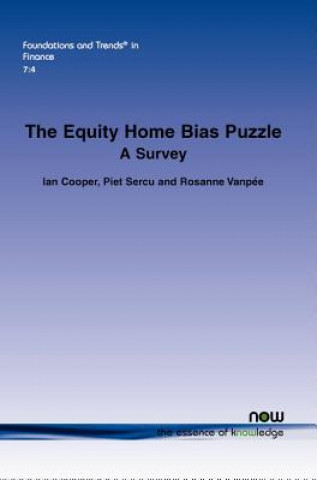 Livre Equity Home Bias Puzzle Ian Cooper