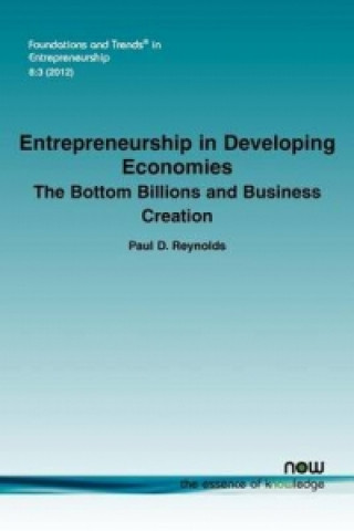 Książka Entrepreneurship in Developing Economies Paul D. Reynolds