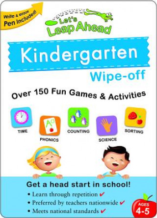 Kniha Let's Leap Ahead Kindergarten Wipe-off Alex A. Lluch