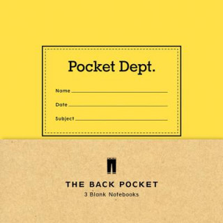 Kalendarz/Pamiętnik Pocket Dept: The Back Pocket Notebook Set Brooklyn Art Library Pocket Department