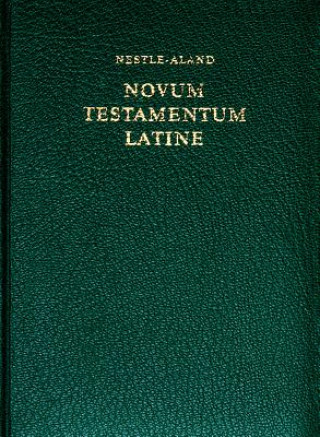 Książka Novum Testamentum Latine German Bible Society