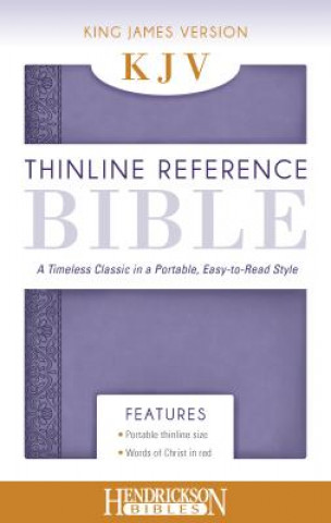 Kniha KJV Thinline Reference Bible Lilac Hendrickson
