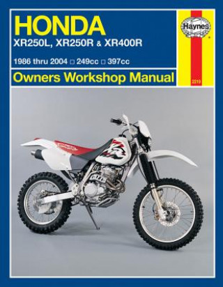 Kniha Honda XR250L, XR250R & XR400R (86 - 04) Alan Ahlstrand