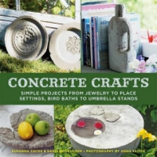 Libro Concrete Crafts Susanna Zacke