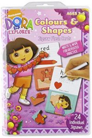 Pubblicazioni cartacee Dora Jigsaw Flashcards 