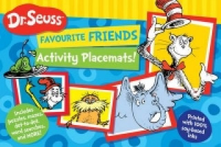 Kniha Dr Seuss Favourite Friends Activity Placemat 