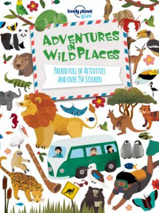 Book Lonely Planet Kids Adventures in Wild Places, Activities and Sticker Books Lonely Planet