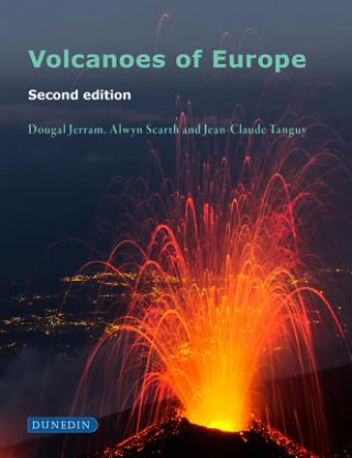 Carte Volcanoes of Europe Dougal Jerram