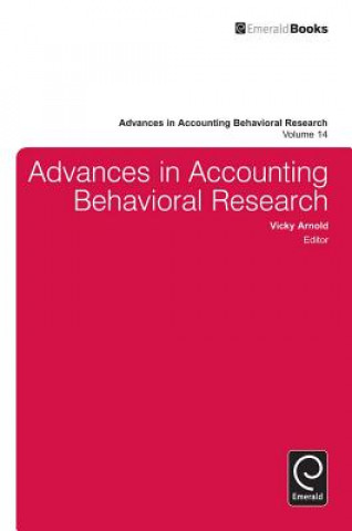 Książka Advances in Accounting Behavioral Research 