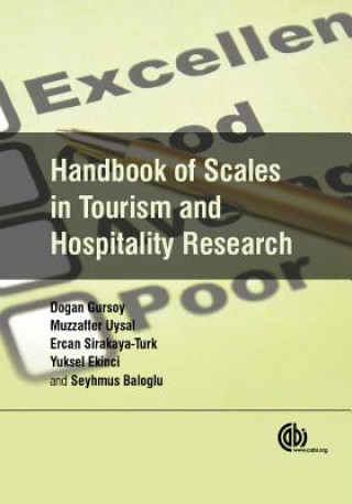 Könyv Handbook of Scales in Tourism and Hospitality Research Gursoy