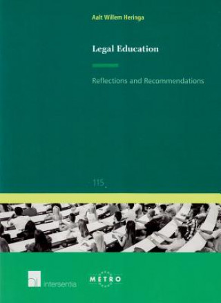 Kniha Legal Education Aalt Willem Heringa