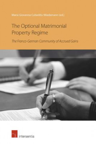 Buch Optional Matrimonial Property Regime Maria Giovann Cubeddu Wiedema