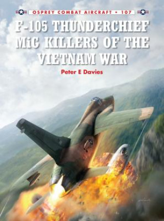 Kniha F-105 Thunderchief MiG Killers of the Vietnam War Peter Davies