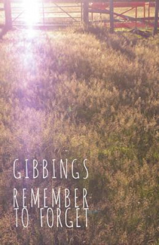 Könyv Remember to Forget Jonny Gibbings
