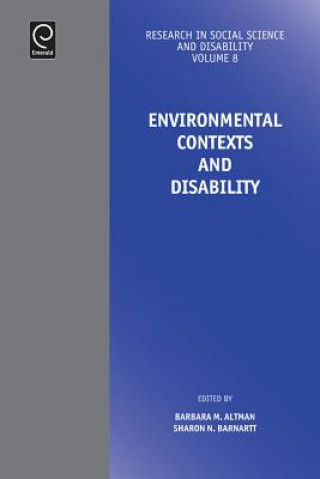 Kniha Environmental Contexts and Disability Barbara Altman