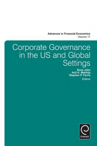 Knjiga Corporate Governance in the US and Global Settings Kose John