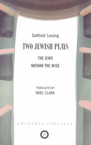 Buch Two Jewish Plays Gotthold Ephraim Lessing