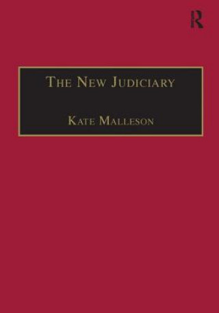 Knjiga New Judiciary Kate Malleson