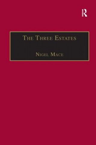 Boek Three Estates David Lindsay