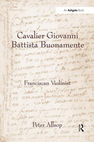 Carte Cavalier Giovanni Battista Buonamente Peter Allsop