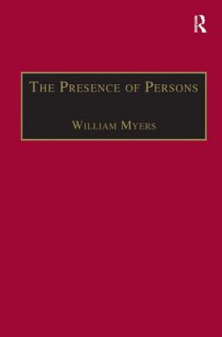 Kniha Presence of Persons William Myers