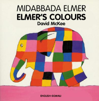 Kniha Elmer's Colours (somali-english) David McKee