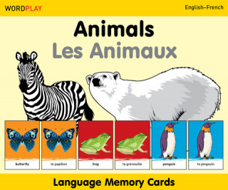 Tiskanica Language Memory Cards - Animals - English-french Milet Publishing Ltd