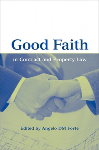 Livre Good Faith in Contract and Property Law Angelo D. M. Forte