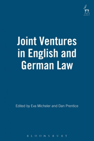 Kniha Joint Ventures in English and German Law Eva Micheler