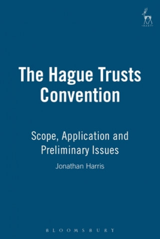 Könyv Hague Trusts Convention Jonathan Harris