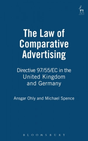 Kniha Law of Comparative Advertising Ansgar Ohly