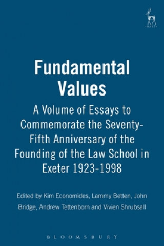 Könyv Fundamental Values 