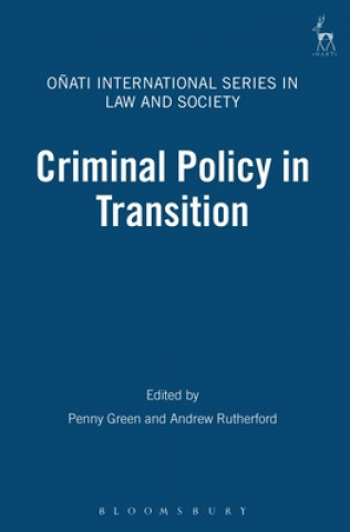 Buch Criminal Policy in Transition Penny Green