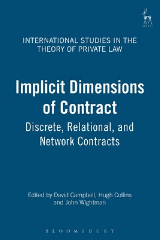 Carte Implicit Dimensions of Contract David Campbell
