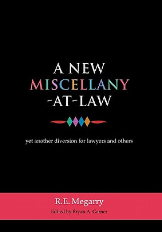 Książka New Miscellany-at-Law Sir Robert Megarry