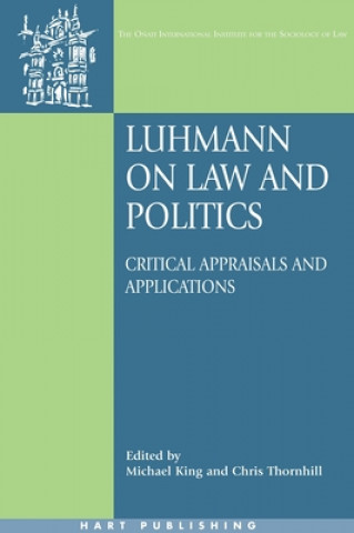 Libro Luhmann on Law and Politics Michael King