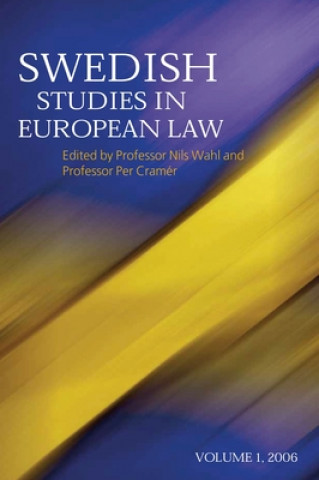 Livre Swedish Studies in European Law - Volume 1 Per Cramer